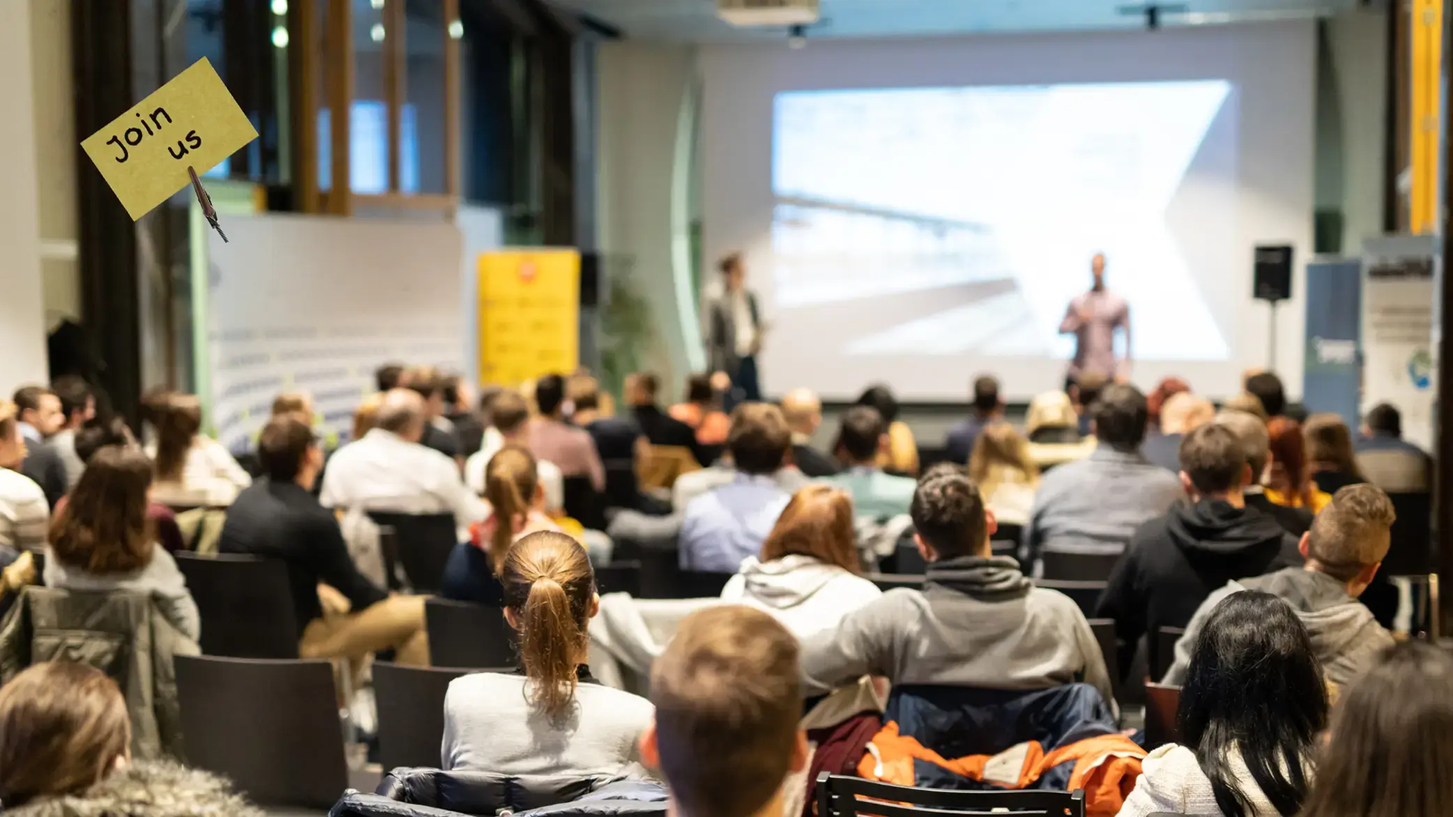 IT Talks conference atmosphere